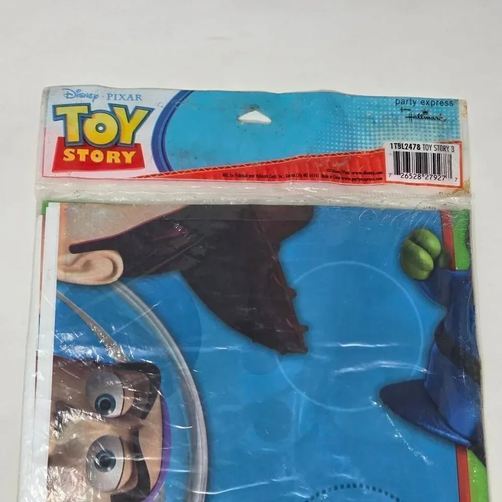 DISNEY PIXAR TOY STORY PLASTIC TABLE COVER 54